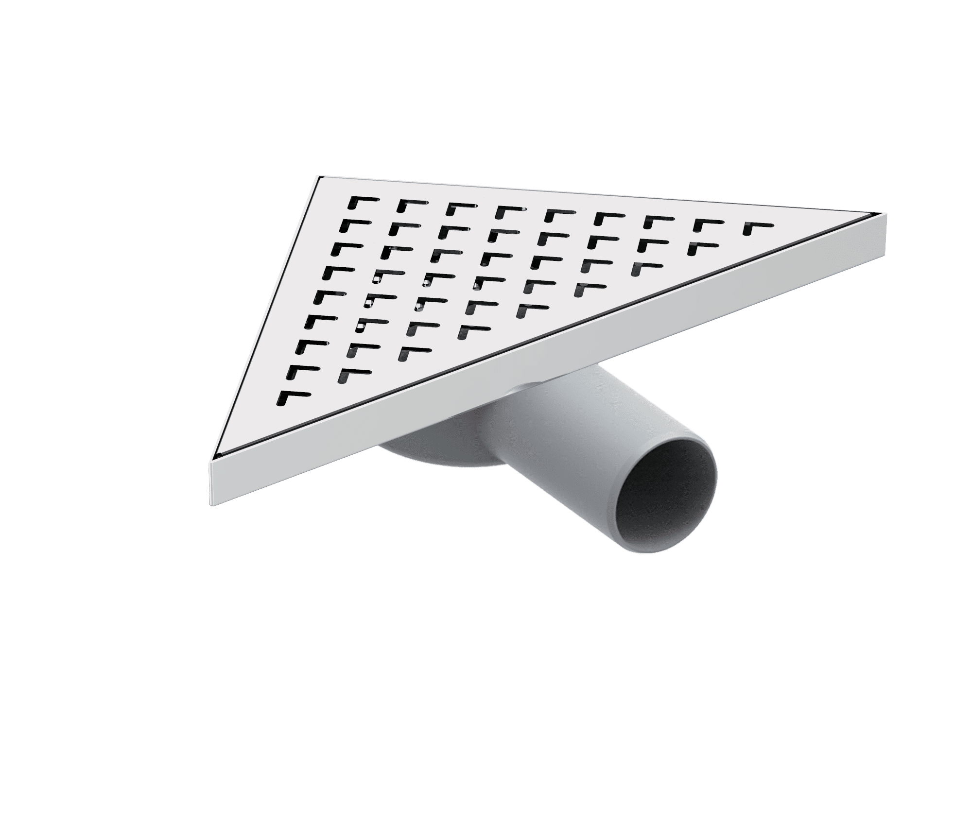 Maxiflow Triangle Series Shower Drain Side Ø 50 33 cm