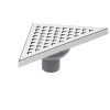 Maxiflow Triangle Series Shower Drain Bottom Ø 50 33 cm