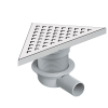 Maxiflow Triangle Series 360° Shower Channel Side Ø 50 33 cm