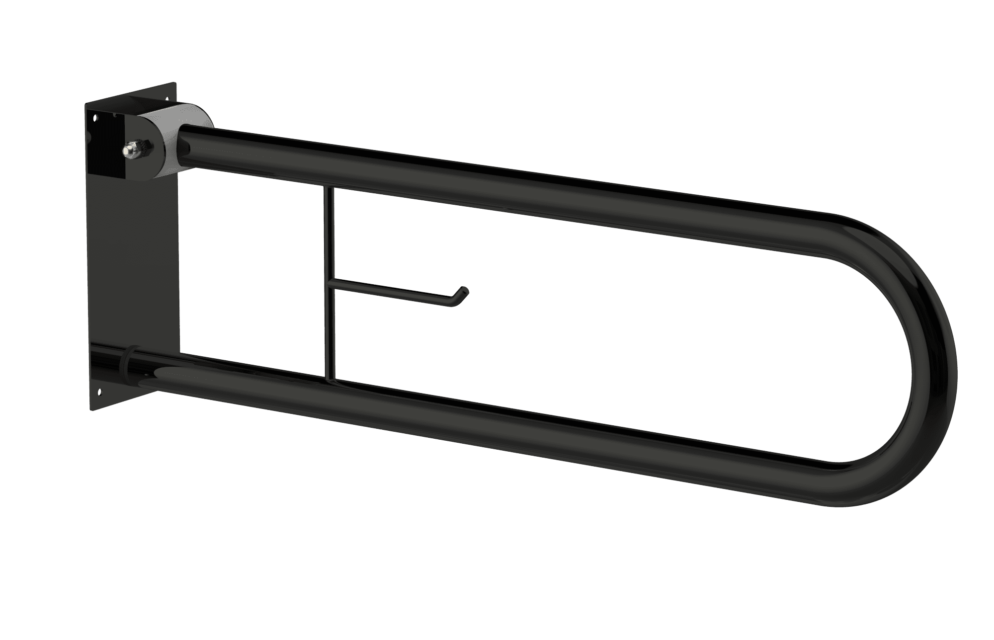 Maxiflow Black Articulated Grab Bar for Disabled
