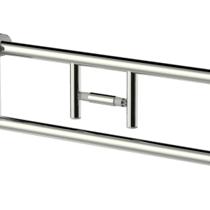 Maxiflow Grab Bar with Articulated Roller Paper Holder for Disabled