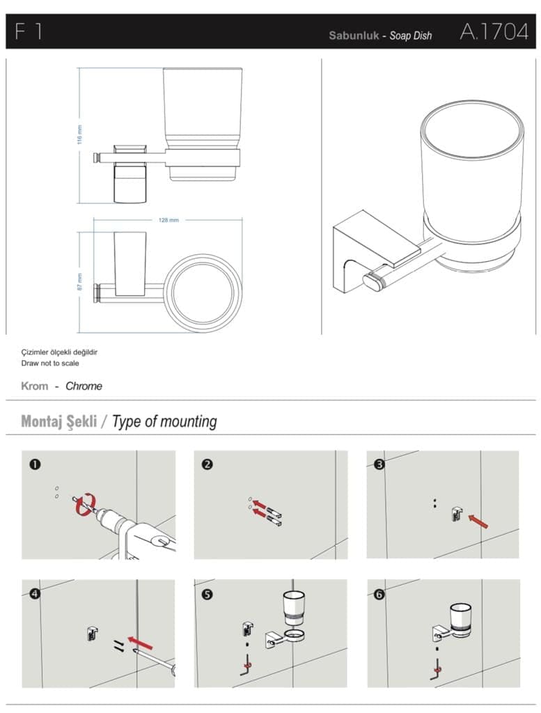 Maxiflow F1 Accessory Black Toothbrush Holder - Image 2
