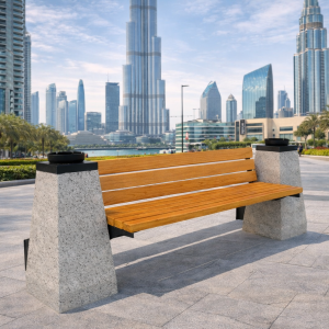Solidra Concrete Urban Bench