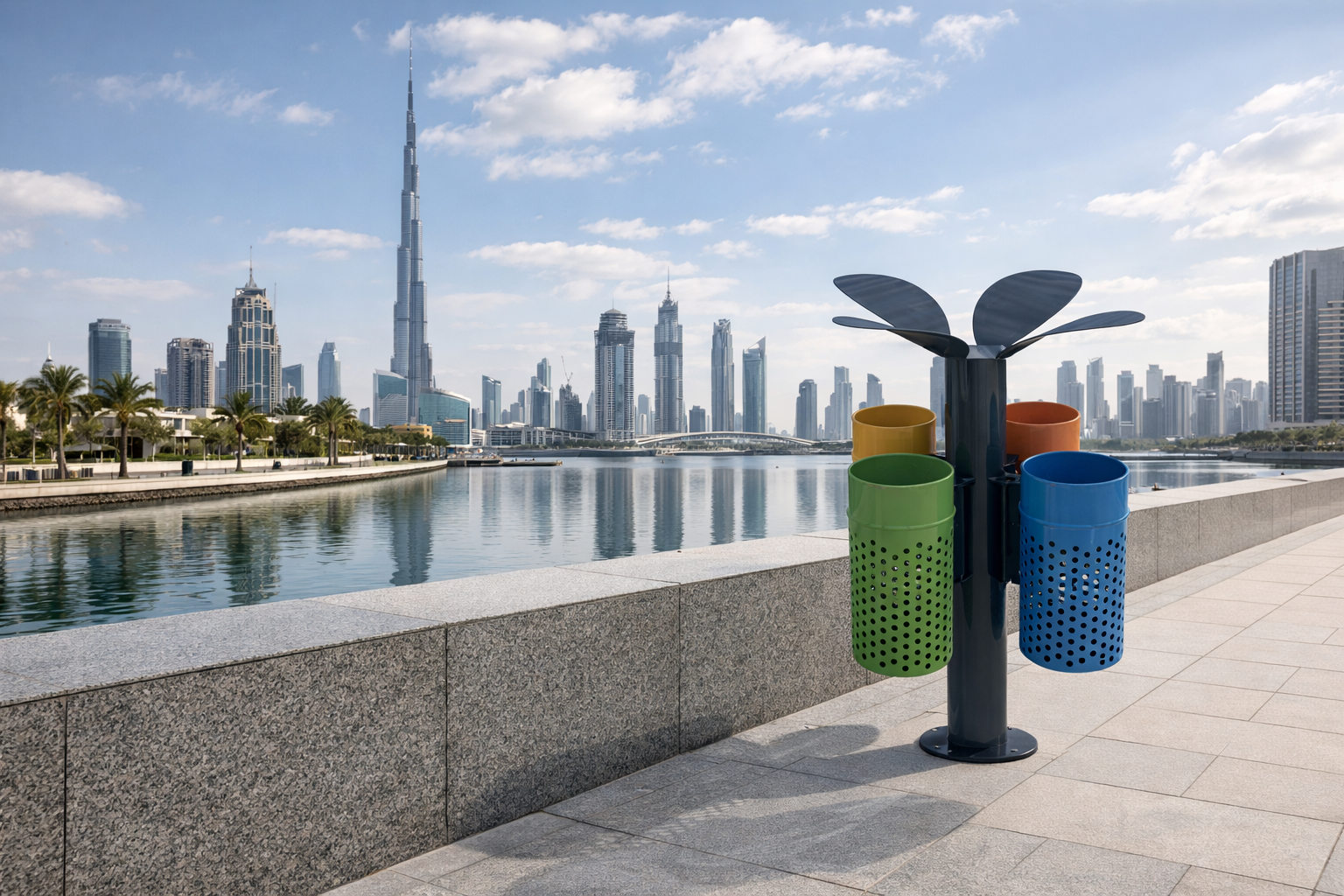 TreeForm Multi-Bin Recycling Unit