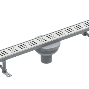 Maxiflow Pera Line Shower Drain 30cm - Bottom Outlet