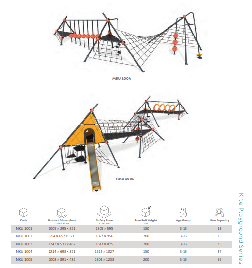 Kite Playground Series: Unconventional, Dynamic, and Multi-Age Playground Structures - Image 3