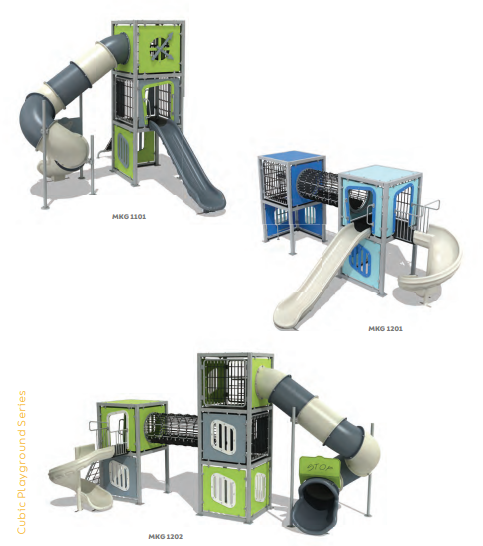 Cubic Playground Series: Modular Cubes for High-Rise Adventure Play - Image 2