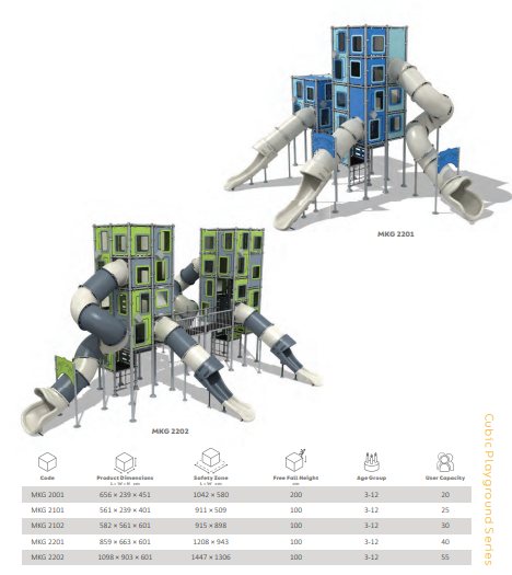MKG 2001, 2101, 2102: Vertical Play and Iconic Slides - Image 3