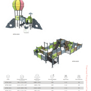 Alternative view of Wild West & Native American Themed Playground Set Product Code: MTM 1019-1023