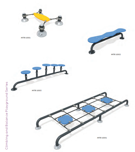 Climbing & Balance Playground Series – Adventure, Coordination & Movement Play Structures