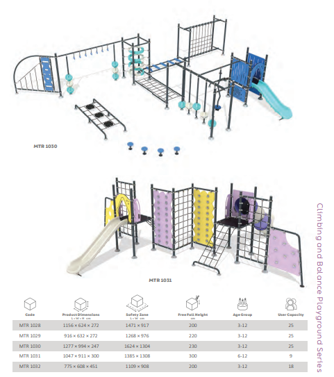 Climbing Structure with Slides & Play Panels - Image 2