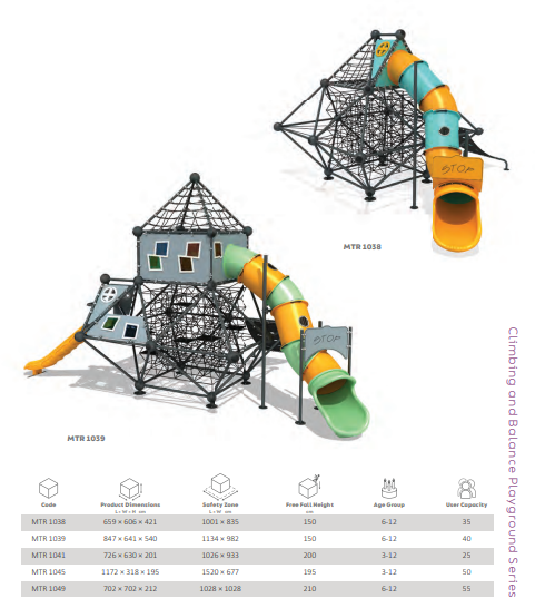 Rope Tower with Tunnel Slide - Image 2