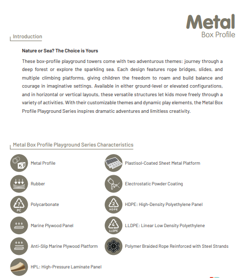 Metal Box Profile Playground Series - Image 5