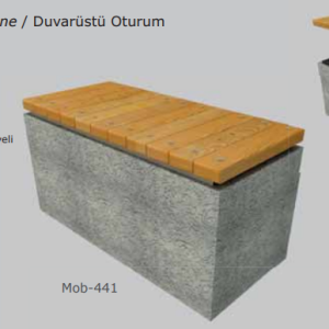 Lithos Stone-Base Bench