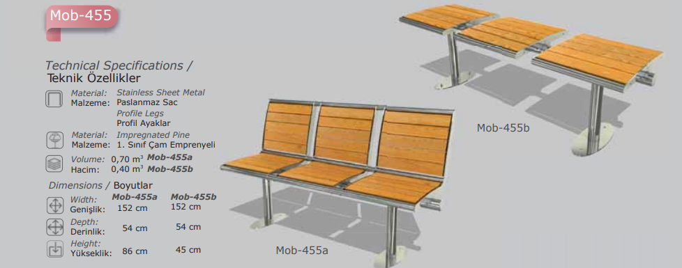 Modulux Urban Seating Bench
