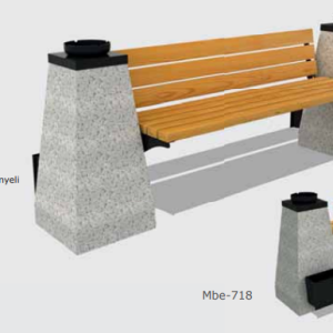 Alternative view of Solidra Concrete Urban Bench