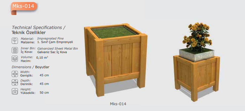 WoodRing Stainless Steel Planter - Image 4
