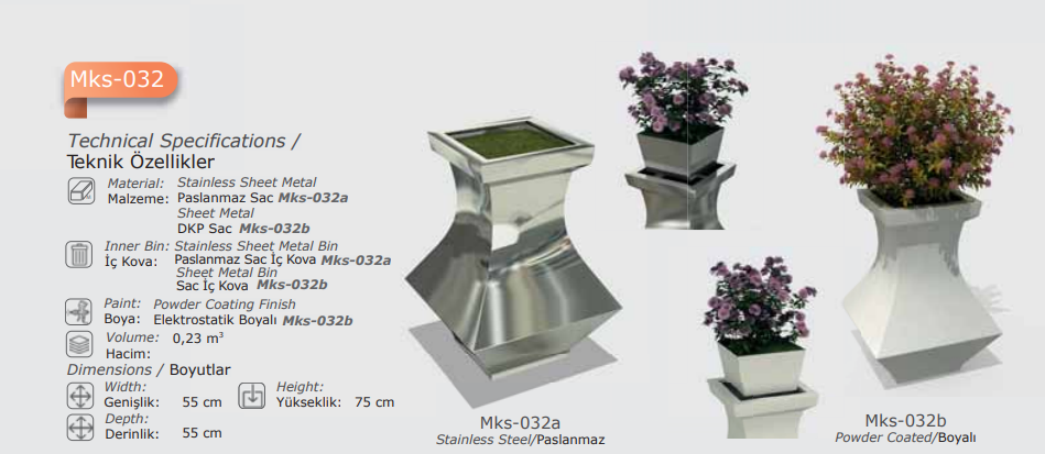 Vertisculpt Slim Decorative Planter - Image 3