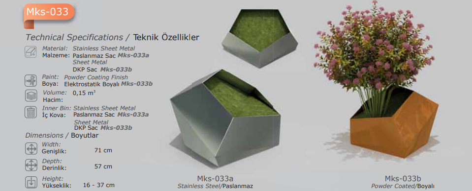 Vertisculpt Slim Decorative Planter - Image 4