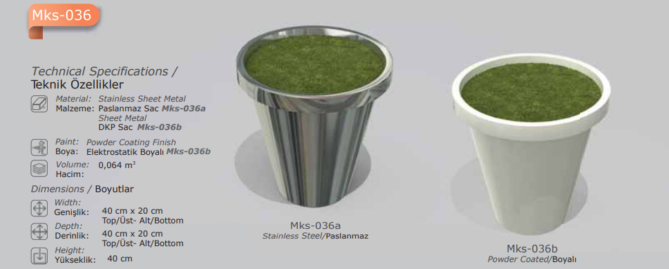 FlowEdge Rectangular Decorative Planter - Image 3