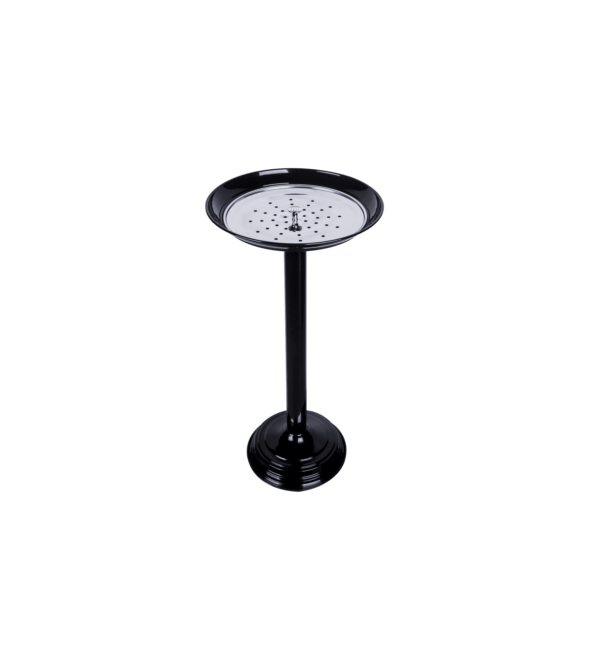 Stainless Steel Shampoo Ashtray Black S.S. 61 cm Ø 32