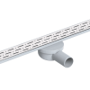 Maxiflow Style Line Shower Drain Stainless Chrome Grid 60cm
