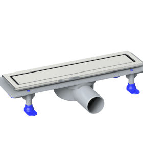 Maxiflow Prime Scala Deluxe Shower Drain Side Outlet 60 cm