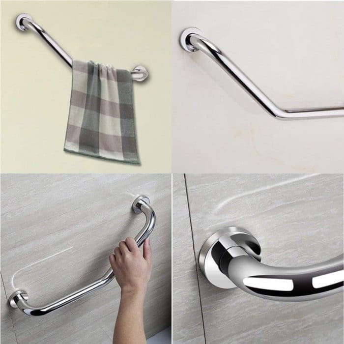 Maxiflow Disabled Series Angled Grab Bar Ø 19 - Image 2