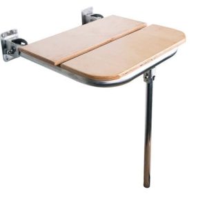 Maxiflow Wooden Disabled Shower Seat