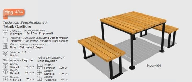 Top Applications of Picnic Tables & Wooden Bridge in UAE Commerc