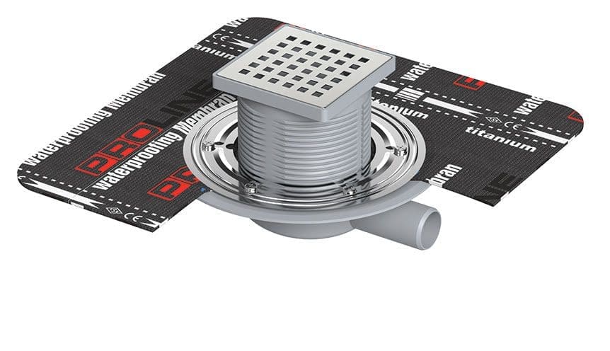 Insulation Compatible Floor Dr vs Maxiflow Triangle Series Showe: Be