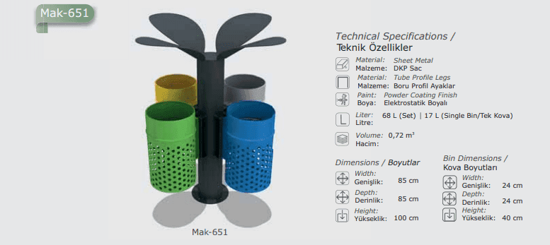 Product Spotlight: Multi Waste Separation Garbage Bin - Premium Recycling Waste Bins for UAE